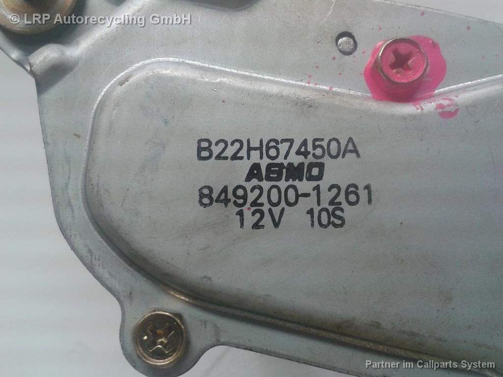 Mazda 323 BA Heckwischermotor B22H67450A 8492001261 ASMO BJ1998