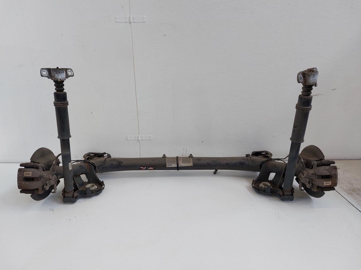 Citroen C4 II Typ N Hinterachse Achse hinten Achstr&auml;ger Scheibenbremse ABS