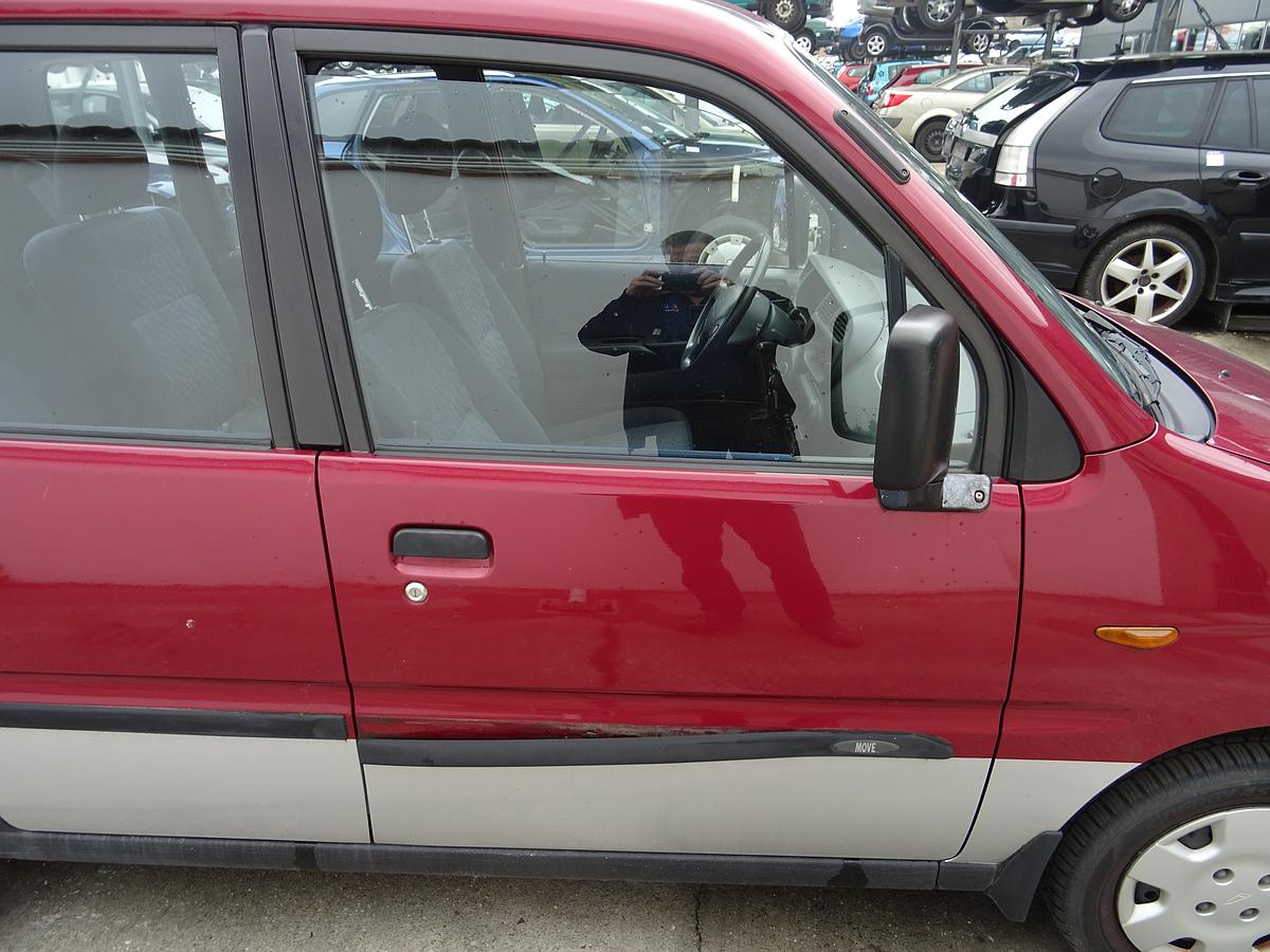 Daihatsu Move L901 Bj.2001 original Tür vorn rechts Maple Red Metallic NH9