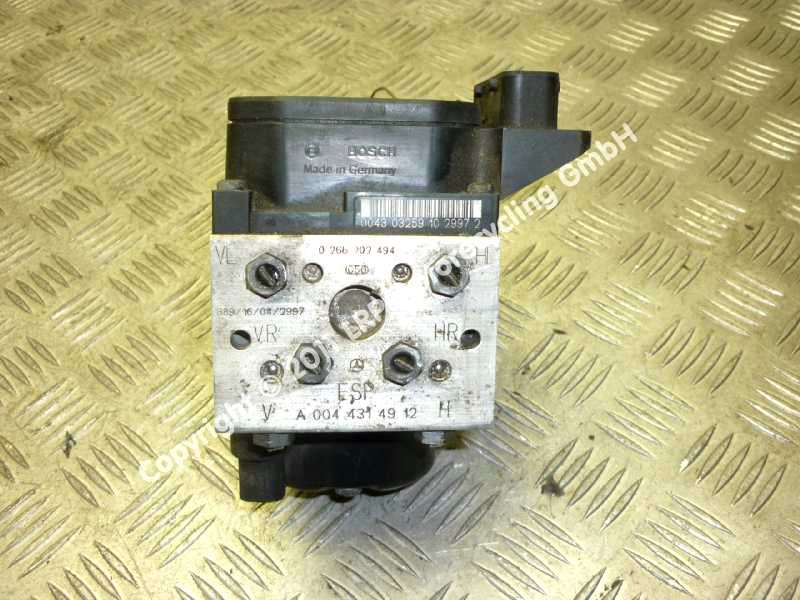 Hydroaggregat Abs A0044314912 Mercedes-Benz E200-E55 Amg (W210) BJ: 2001