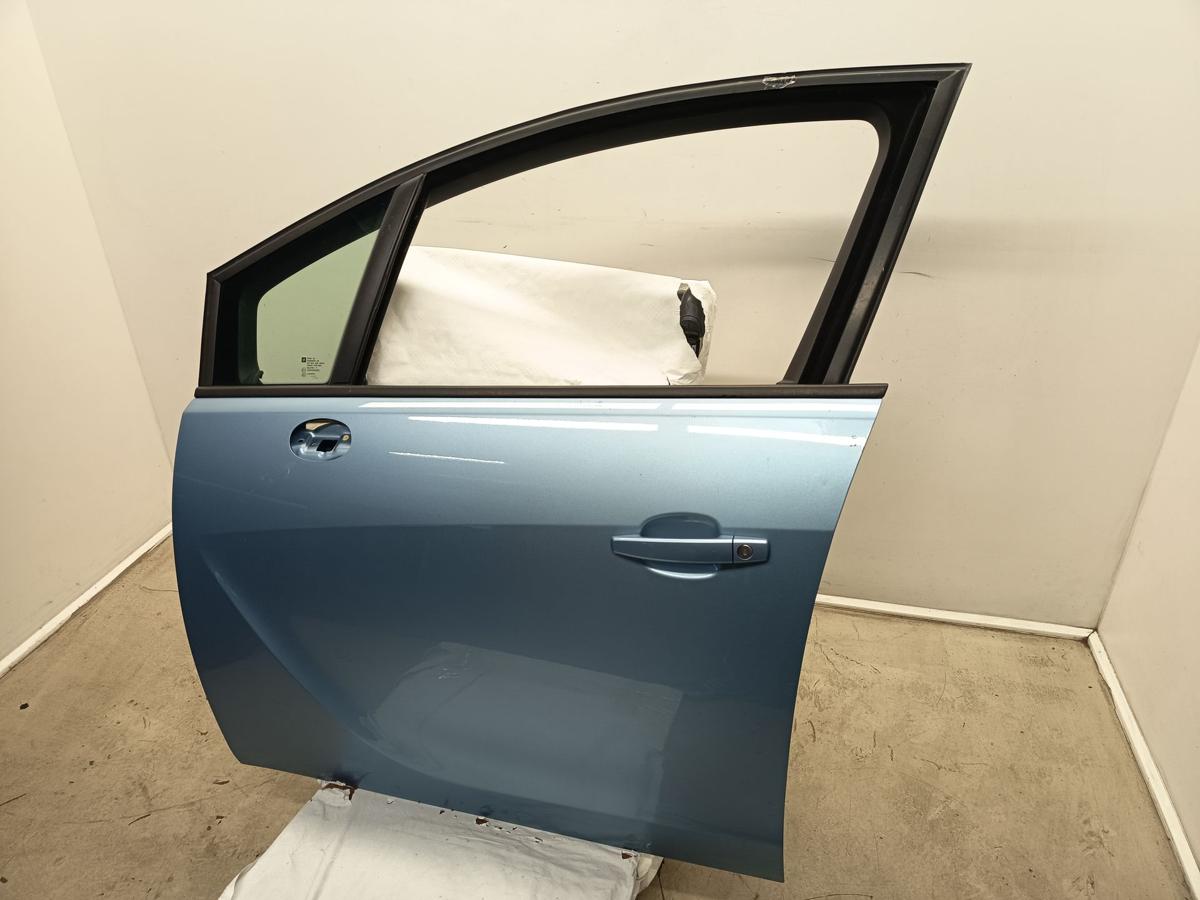 Opel Meriva B orig T&uuml;r vorn links Fahrert&uuml;r 22R Blau Bj 2013
