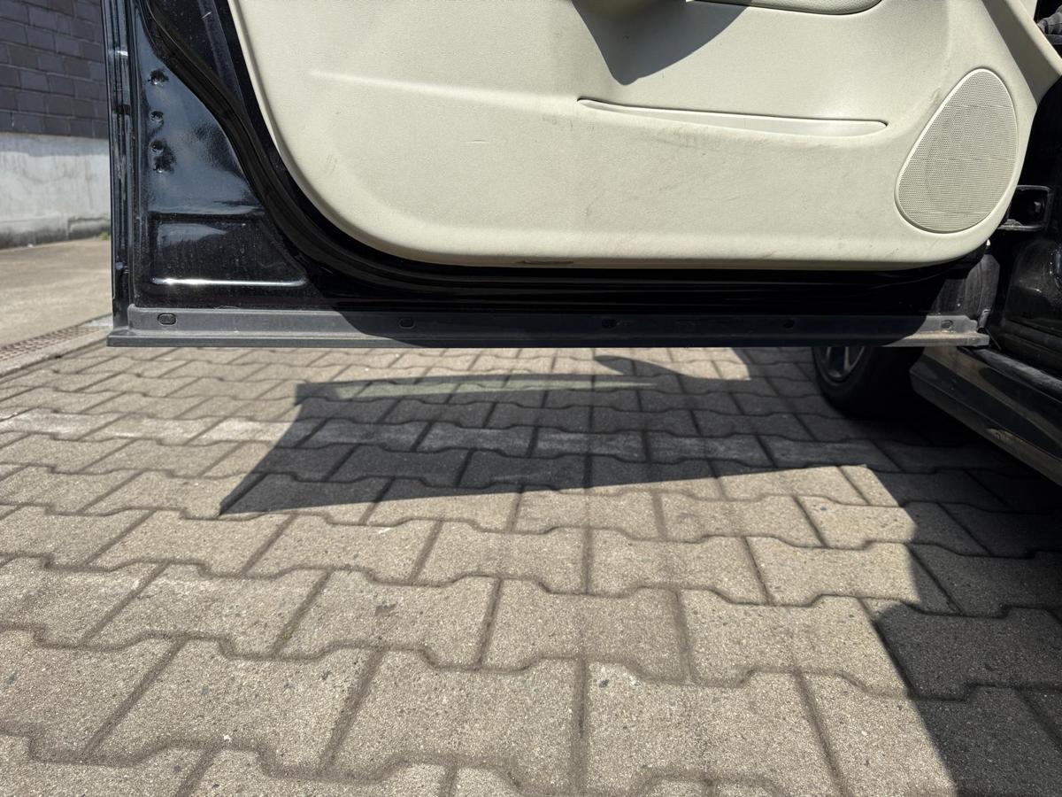 Saab 9-3 YS3F original Tür vorn links 298 Jet Black Rohbau Limo BJ08
