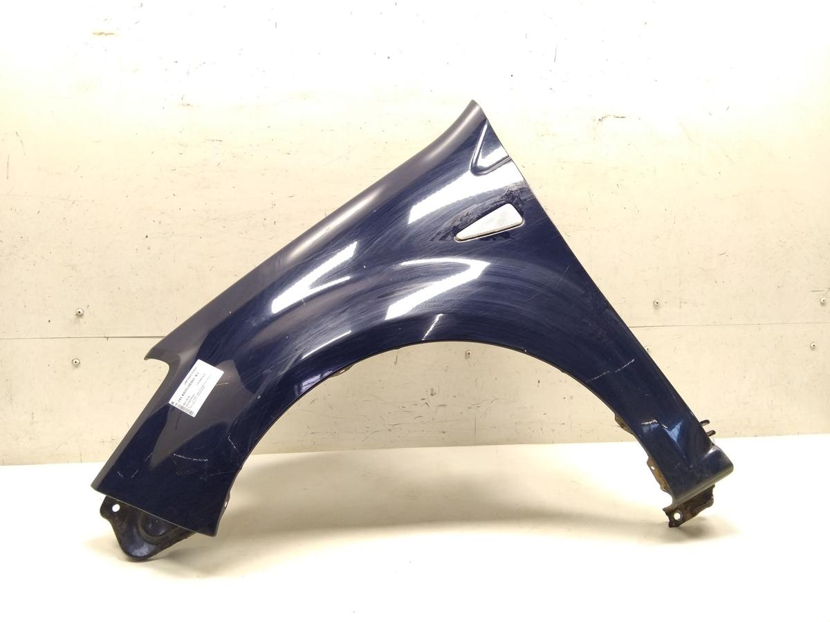 Dacia Sandero 1 original Kotfl&uuml;gel vorn links dunkelblau BJ2010