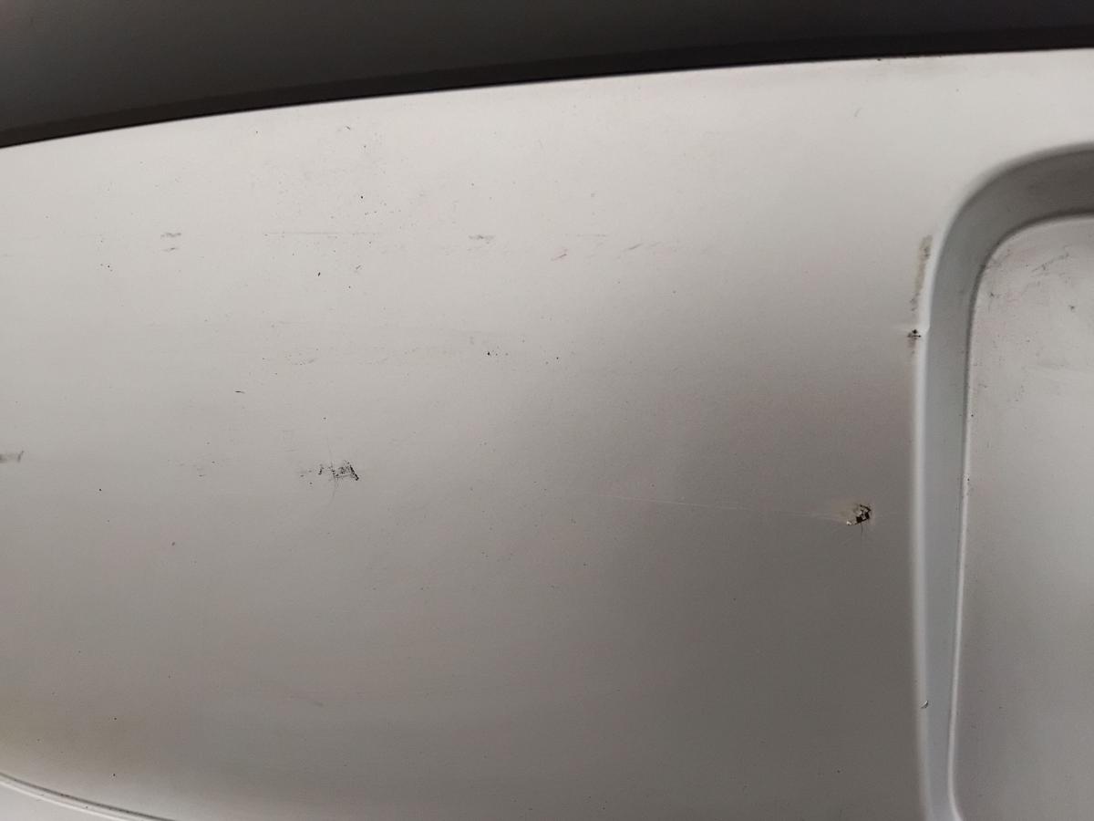 BMW 1er E81 E87 LCI orig.Sto&szlig;stange Sto&szlig;f&auml;nger hinten Facelift BJ2007 titansilber 354