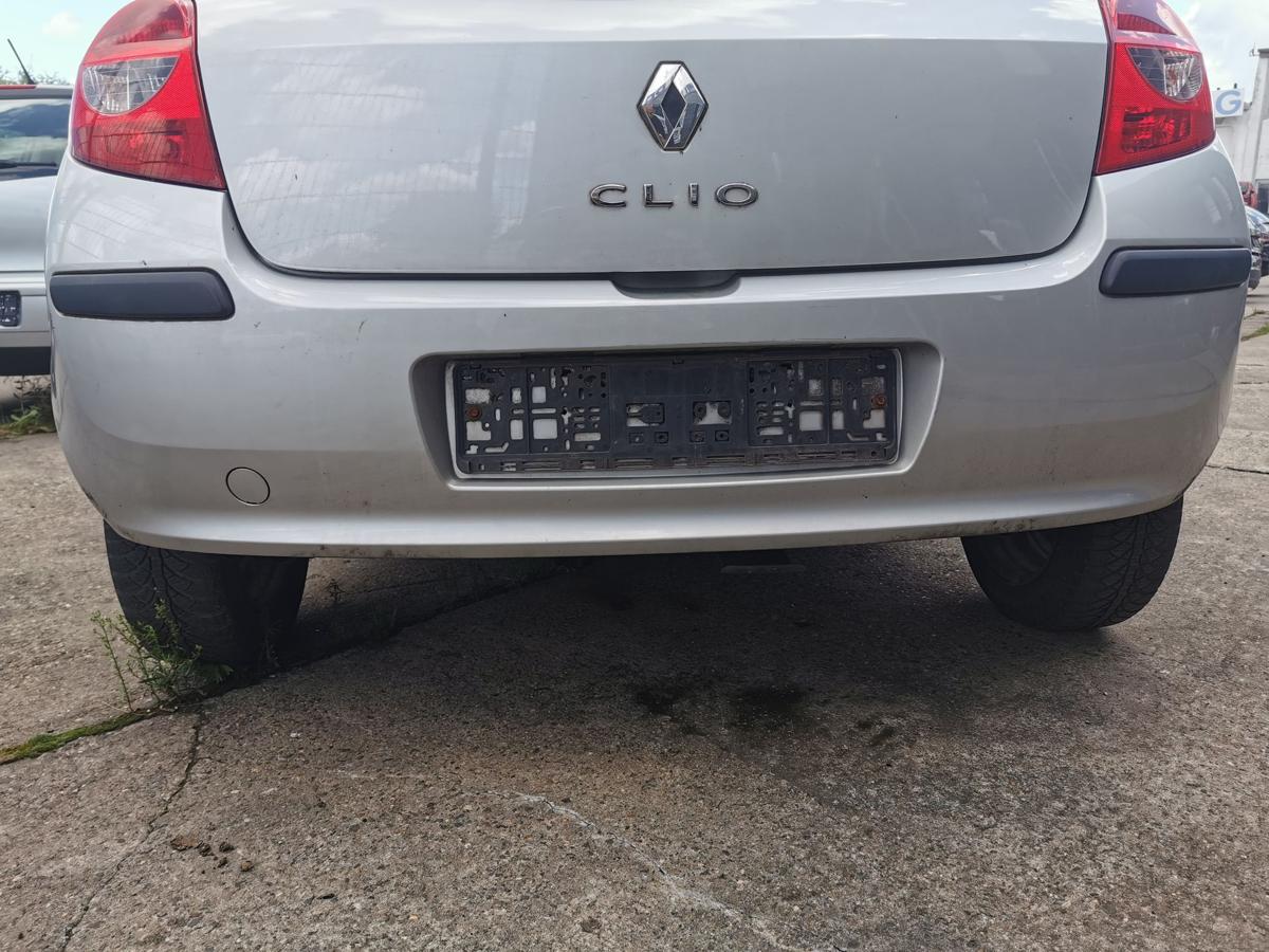 Renault Clio III R Stossfänger Stossstange Bumper hinten 3trg TED69 Gris Platine