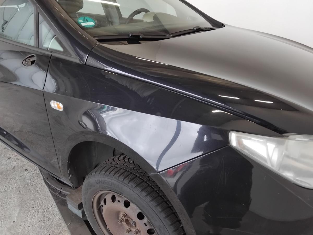 Seat Ibiza ST Kombi 6J original Kotfl&uuml;gel vorn rechts LC9Z Black Magic BJ2011