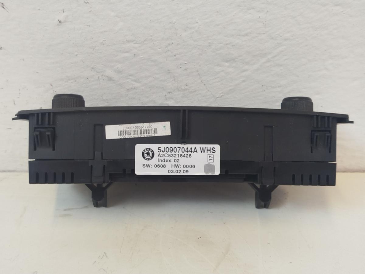 Skoda Fabia 5J Klimabedienteil Heizungsregulierung Klimaautomatik OEM