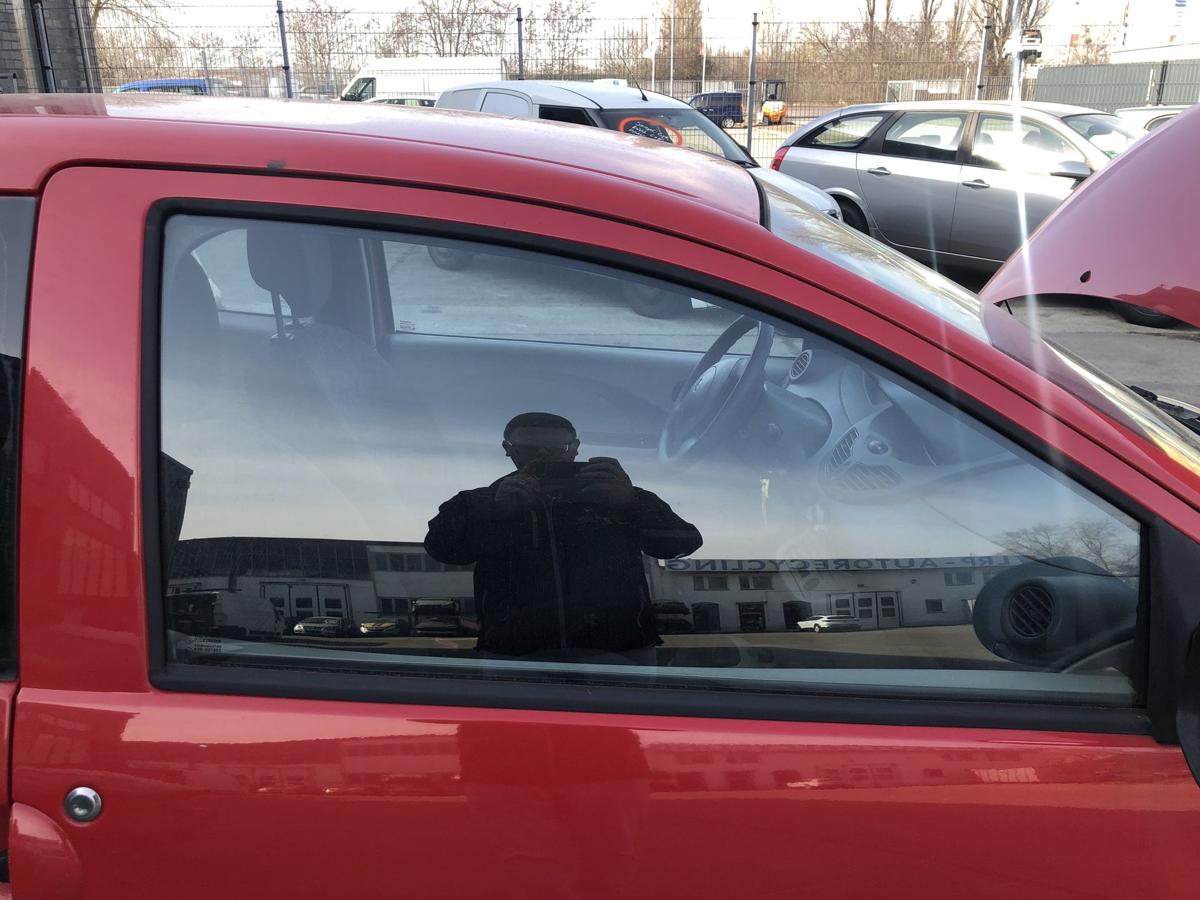 Renault Twingo 2 II T&uuml;rscheibe vorn rechts Seitenscheibe Colorglas