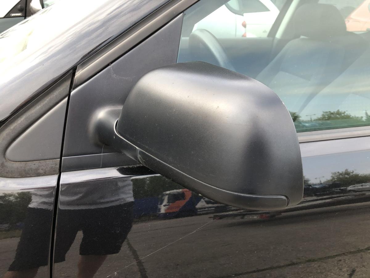 VW Polo 9N 9N1 Au&szlig;enspiegel links Spiegel Seitenspiegel manuell unlackiert