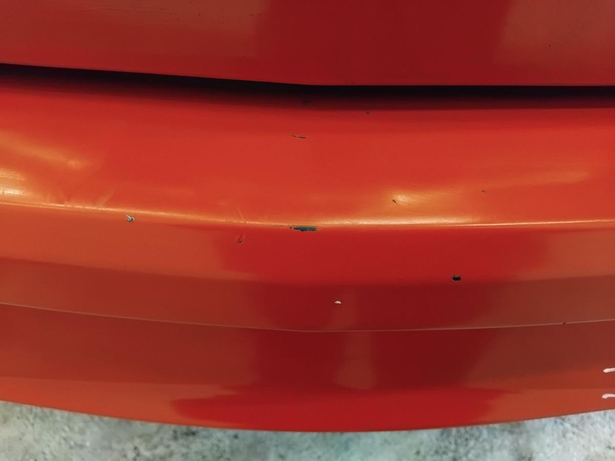 Opel Agila B original Sto&szlig;stange Stossf&auml;nger hinten 4VA glutrot BJ2009
