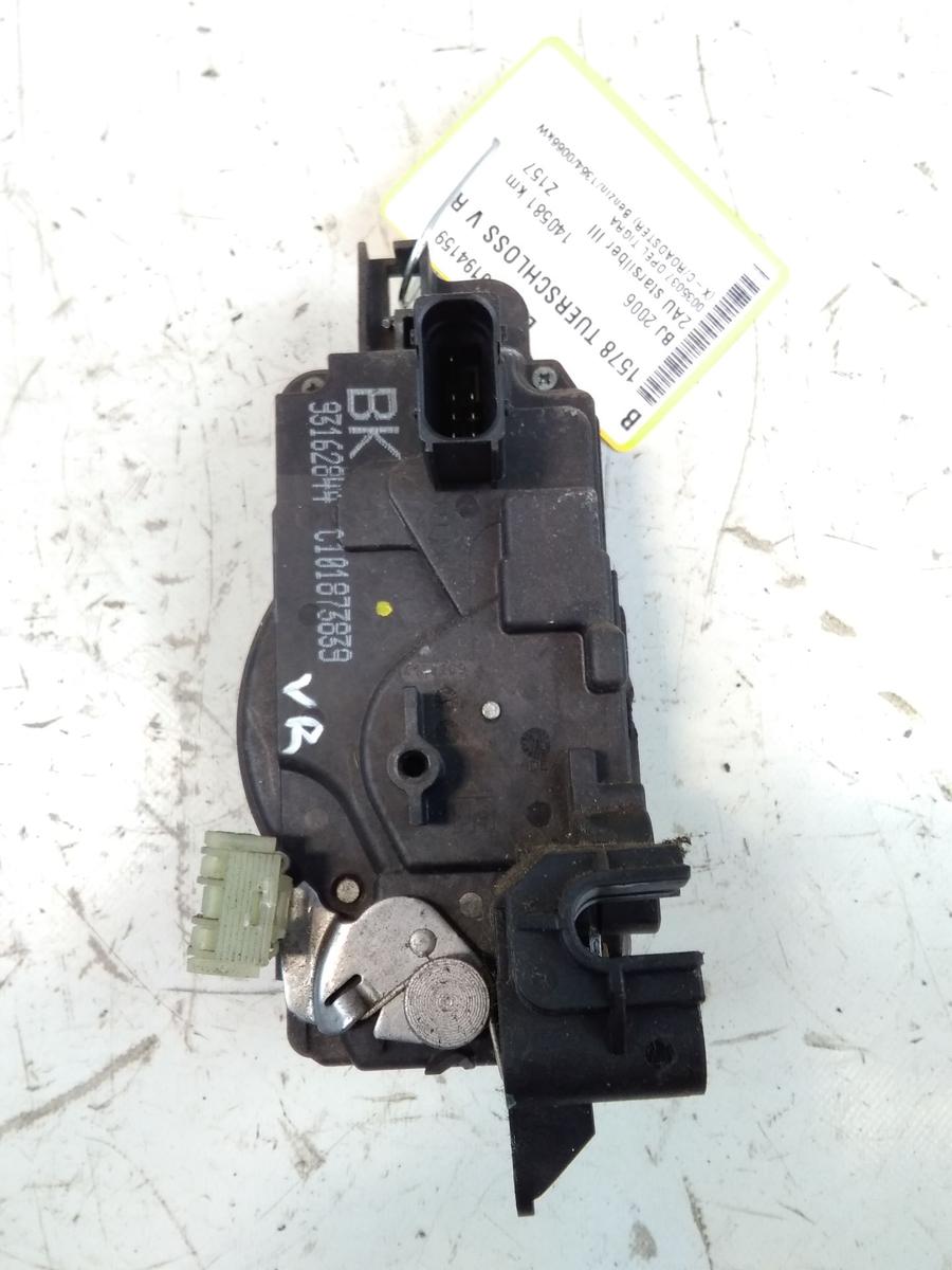 Opel Tigra Twin Top original Türschloss rechts 93162844 mit ZV BJ2006