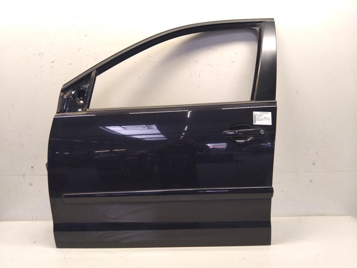 VW Polo 9N3 T&uuml;r vorn links Fahrert&uuml;r 5-t&uuml;rig schwarzmetallic LC9Z Bj.2009