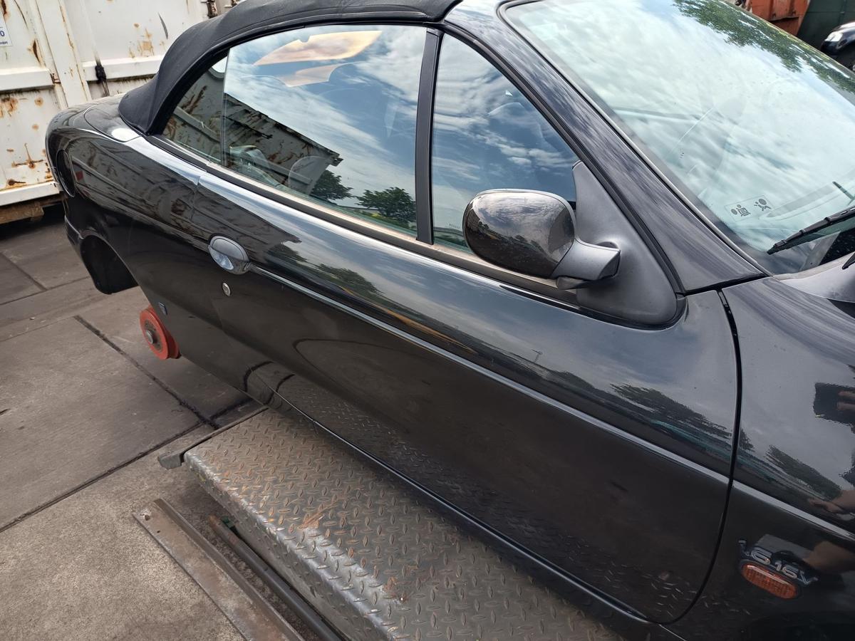 Renault Megane I Cabrio original T&uuml;r rechts MV676 Noire Nacre Baujahr 1999