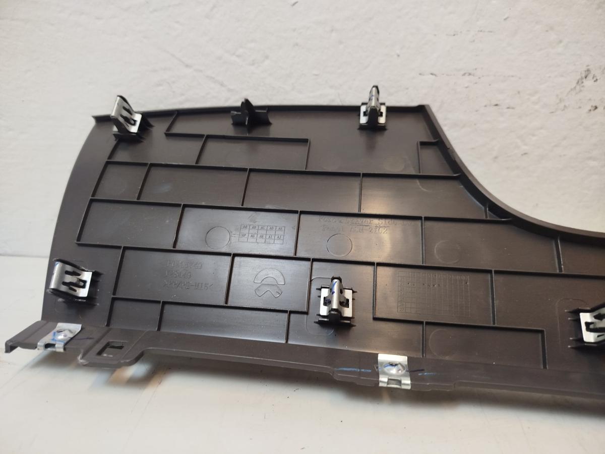 NIO ET7 Verkleidung Innenverkleidung Armaturenbrett unten links Lenks&auml;ule OEM