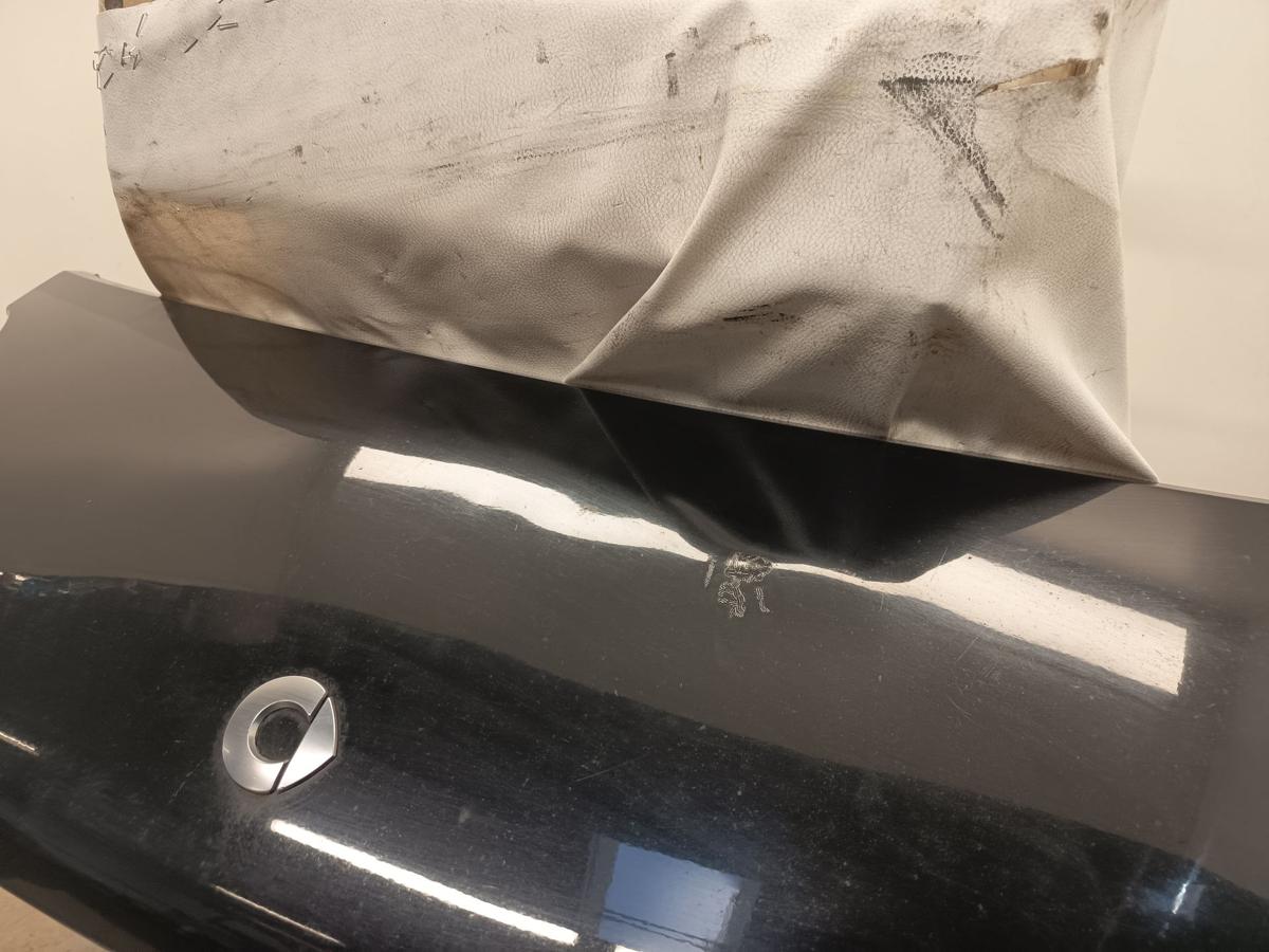 Smart Coupe 450 2nd Generation Bj 2005 original Stoßfänger vorn mitte schwarz