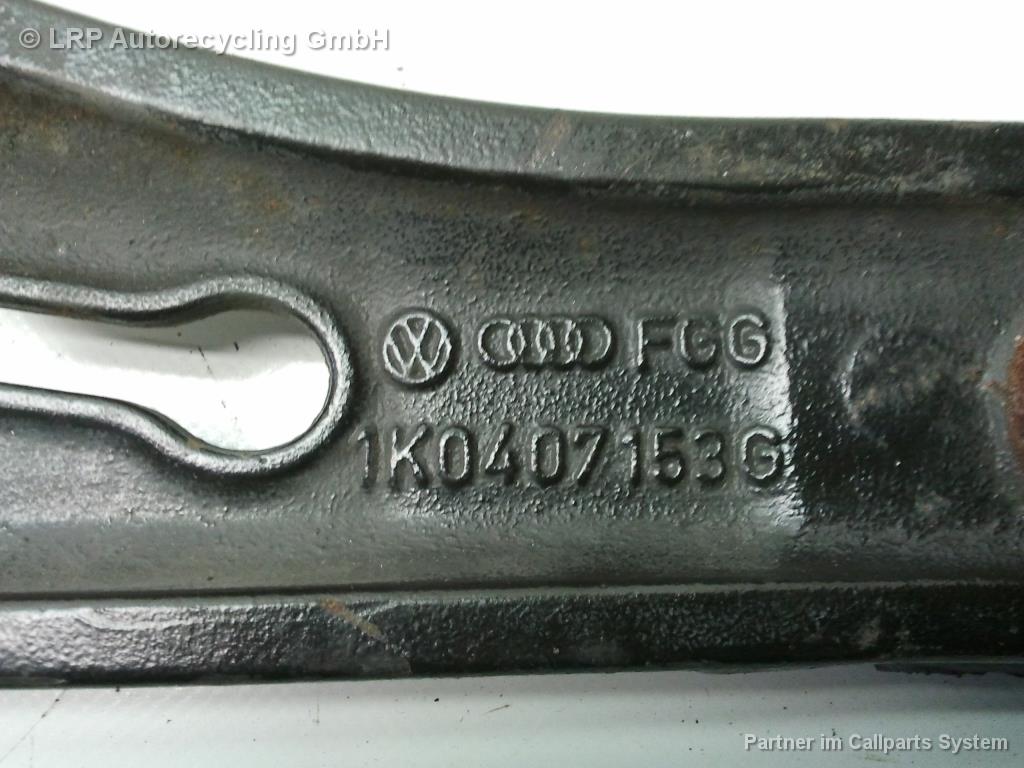 Audi A3 8P Bj.2003 original Querlenker vorn rechts 1K0407153G mit Lagerblock 1004107861006