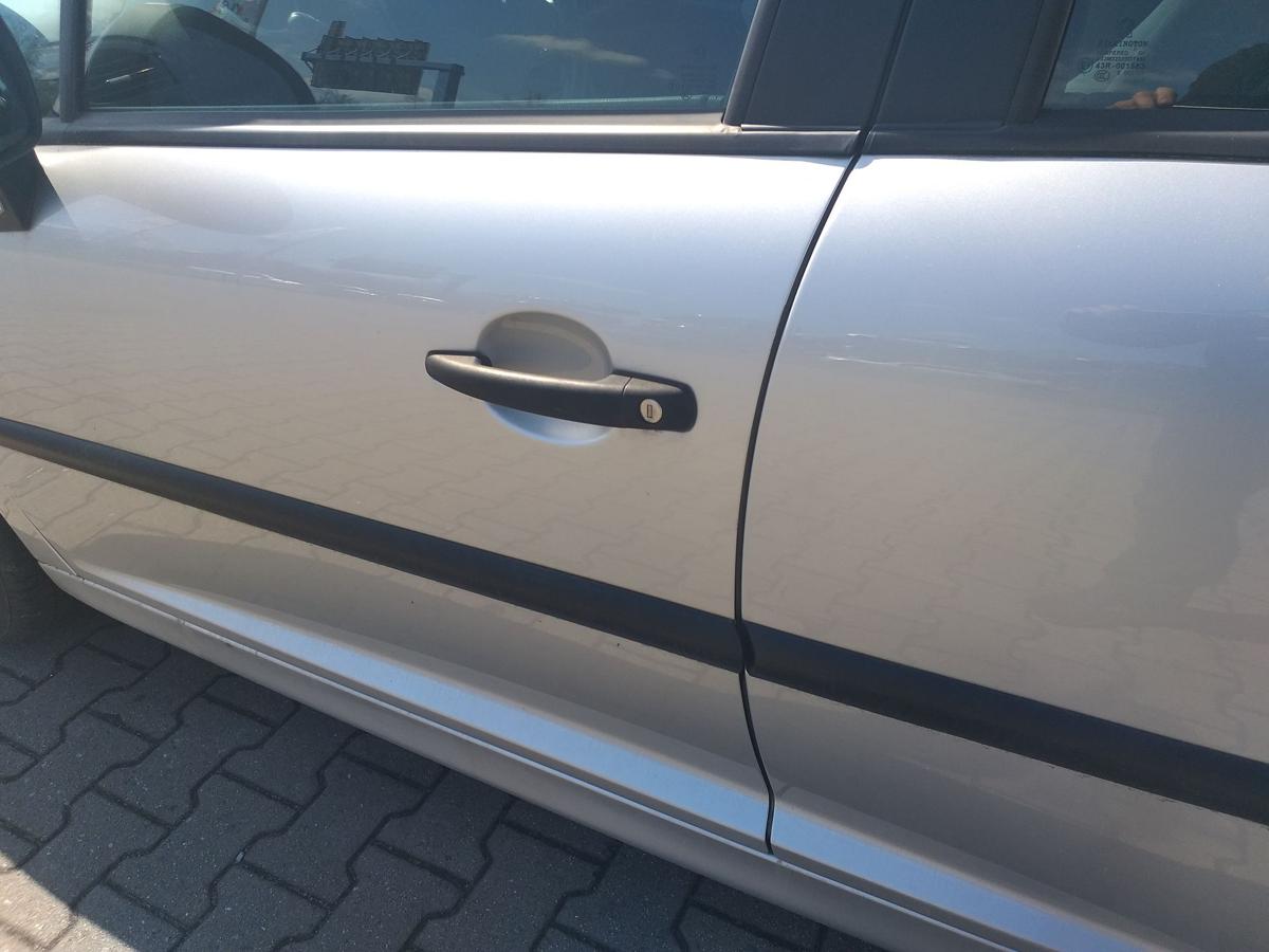 Peugeot 207 original T&uuml;r vorn links EZR Aluminium Grau 5-T&uuml;rer Rohbau Bj.2007