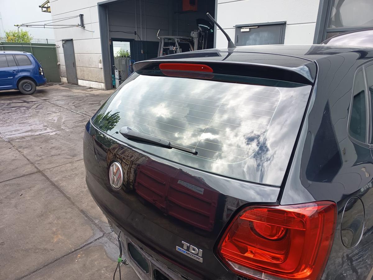 VW Polo V 6R original Heckklappe mit Scheibe C9X Deep Black Bj 2012