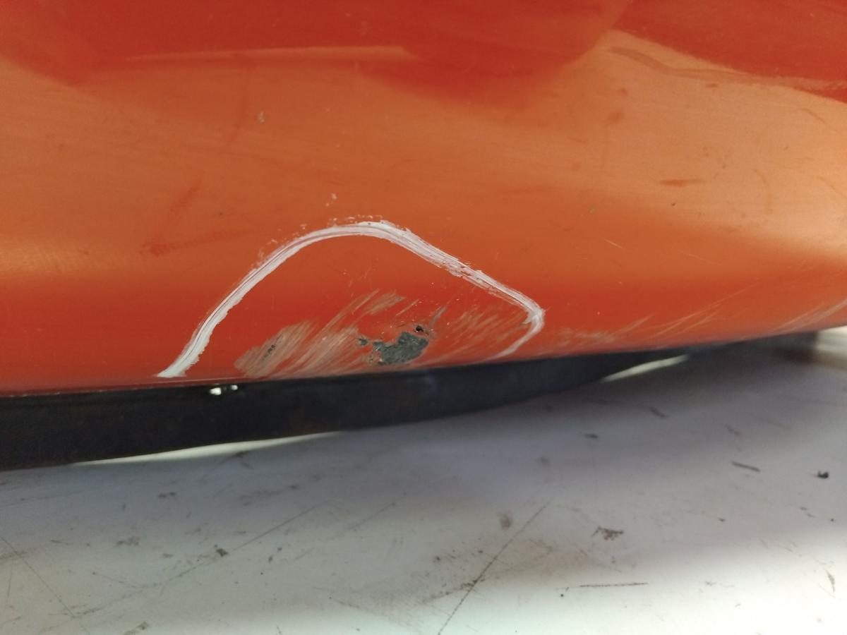 Opel Agila B original Sto&szlig;stange Stossf&auml;nger vorn 4VA glutrot BJ2009 Mangel