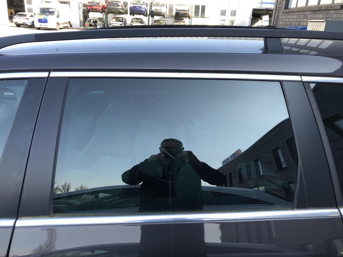 VW Passat 3C B6 Variant Seitenscheibe hinten links Fond T&uuml;rscheibe Werkst&ouml;nung