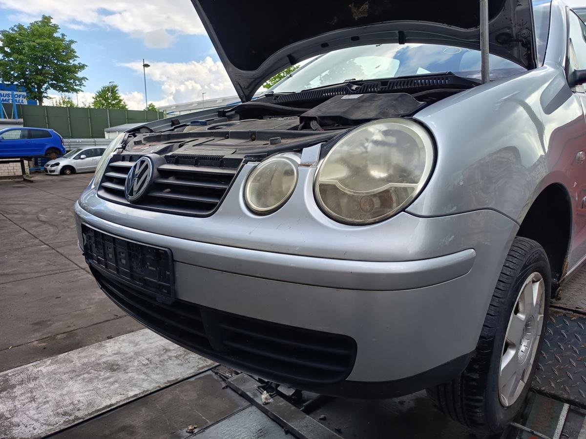 VW Polo 9N1 original Sto&szlig;stange F&auml;nger vorn Front A7W Reflexsilber Bj 2003