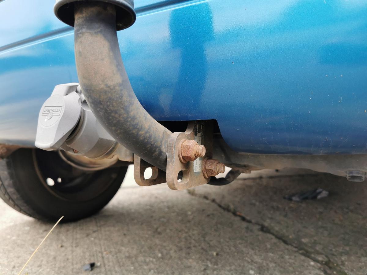 Renault Twingo C06 Stossstange Stossfänger Bumper hinten TED48Blue Nautilus TEXT