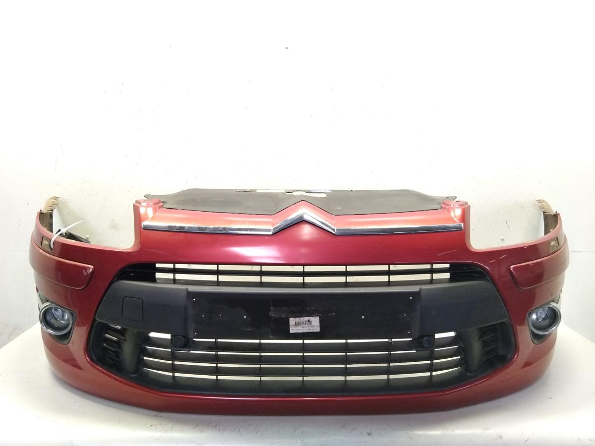 Citroen C4 Facelift orig.Stoßstange Stossfänger vorn SRA PDC BJ2010 EKQ luziferrot