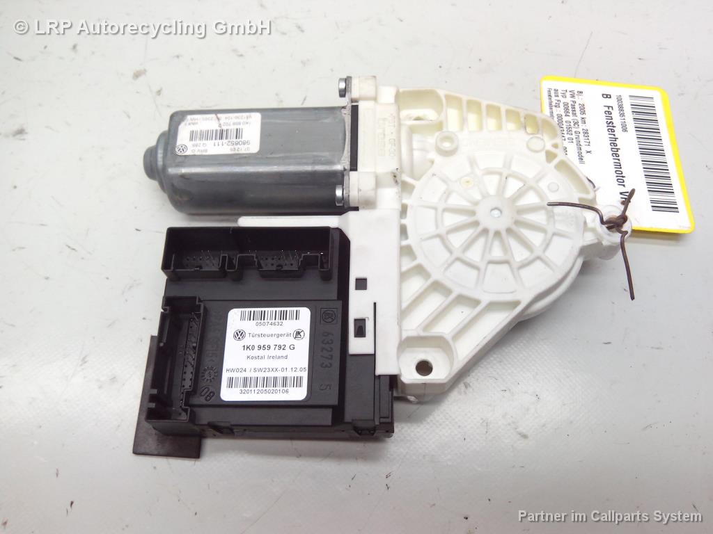 VW Passat 3C Kombi BJ2005 Fensterhebermotor vorn rechts 1K0959702K