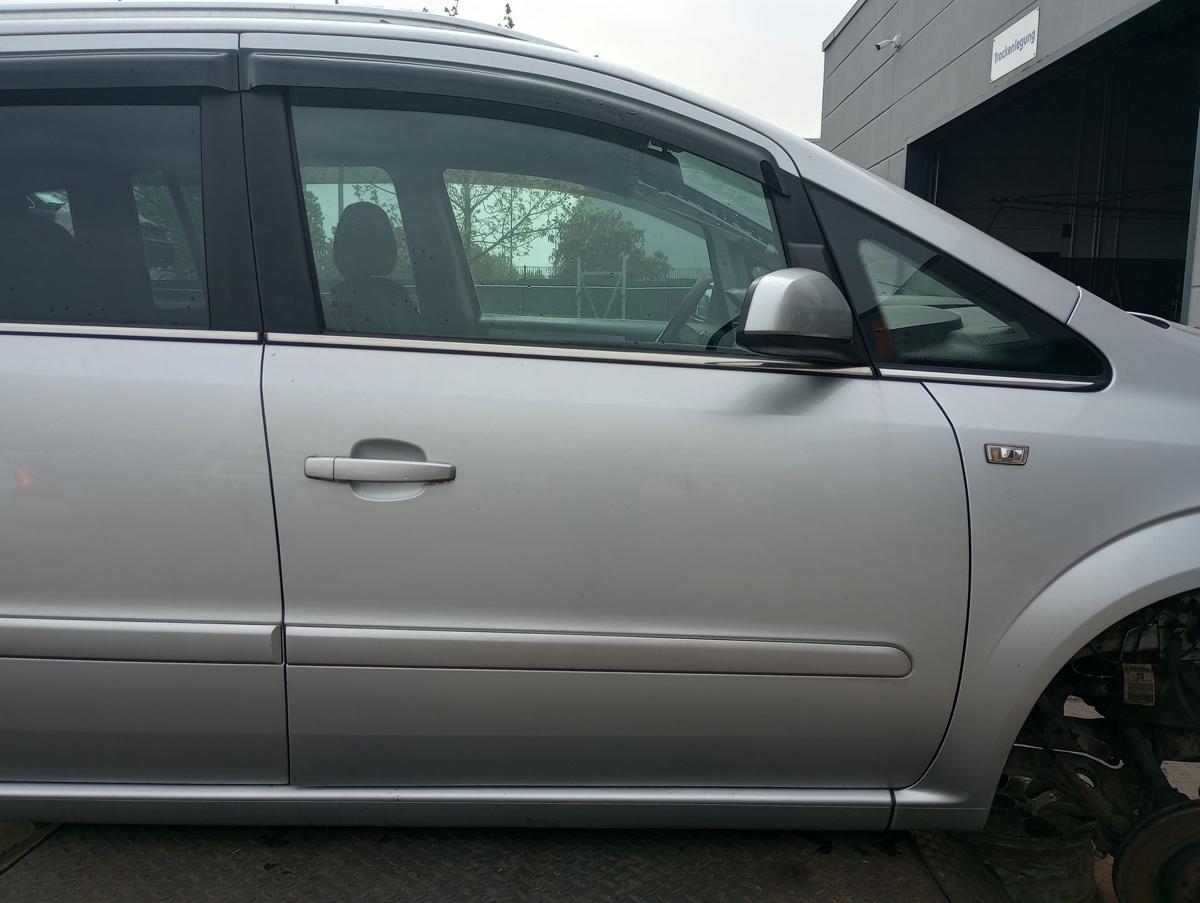 Opel Zafira B orig Tür vorn rechts Z157 Silber Beifahrertür Bj 2007