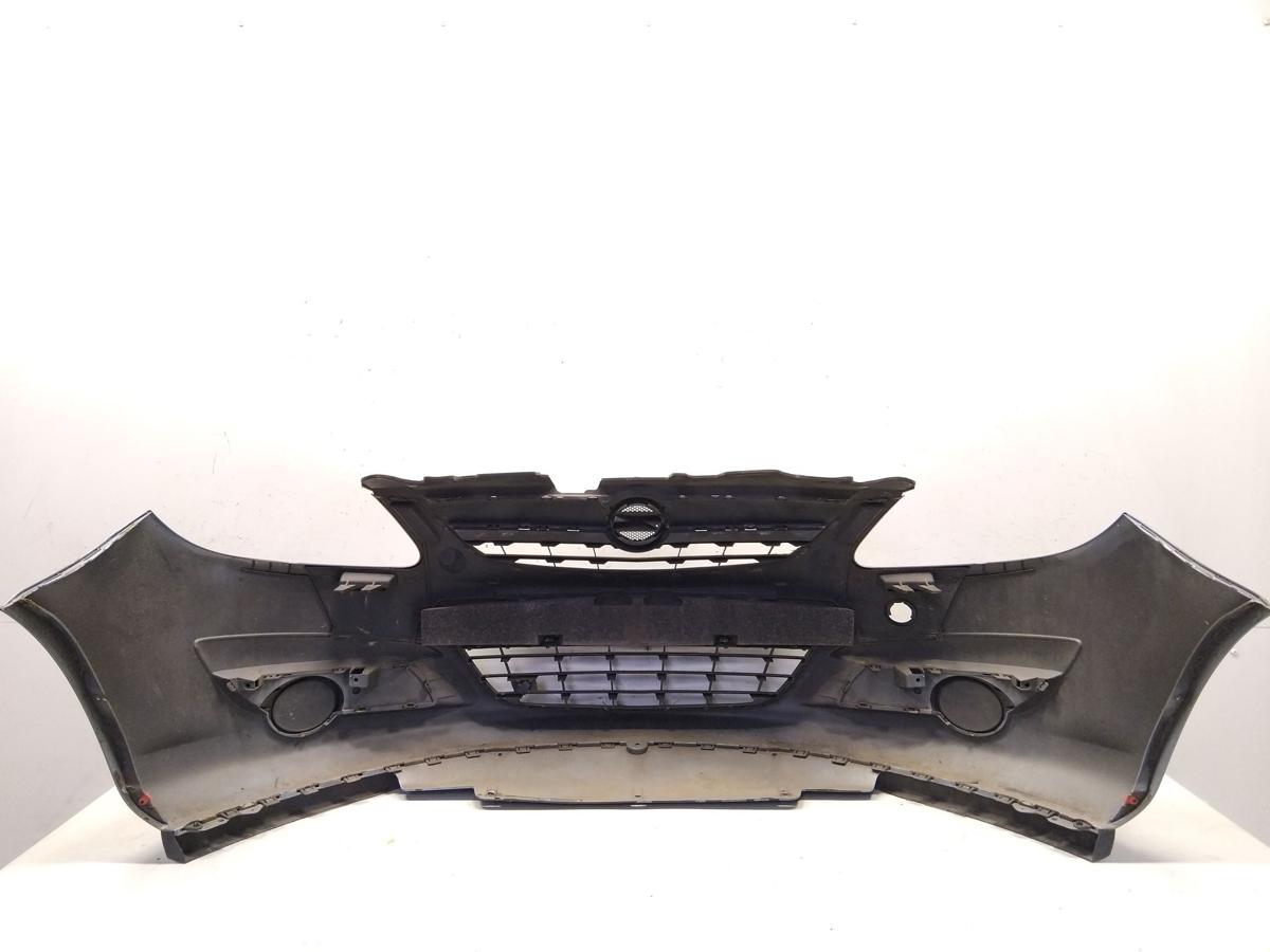 Opel Corsa D original Sto&szlig;stange Sto&szlig;f&auml;nger vorn Z21C Aeroblaumetallic BJ2008