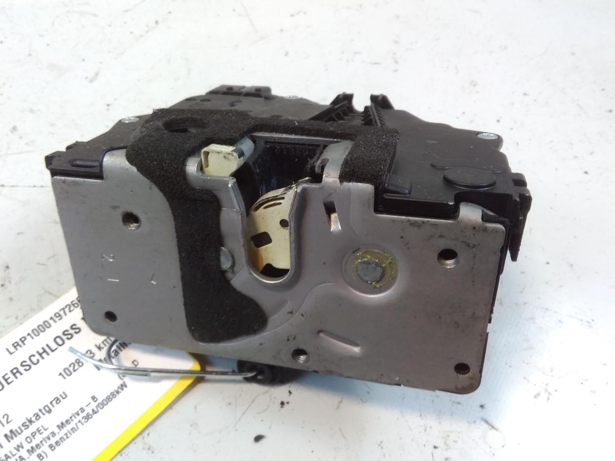 Opel Meriva B original T&uuml;rschloss vorn links mit ZV 13258271 BJ2012 6polig