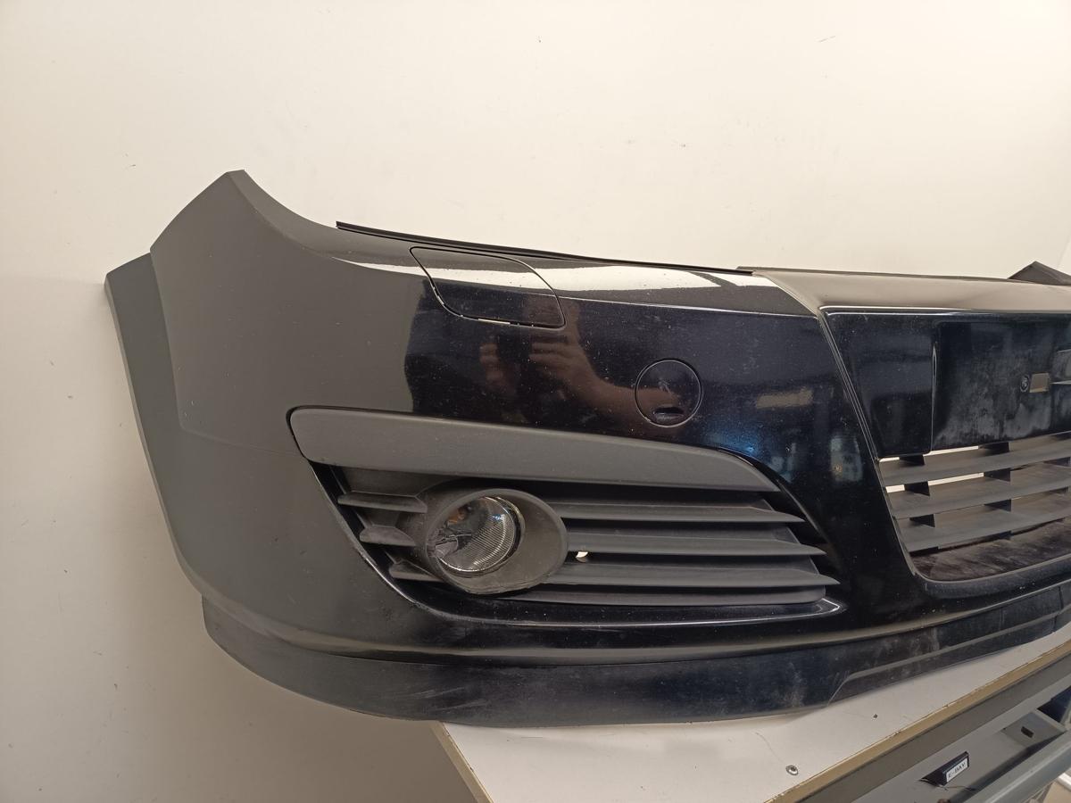 Opel Astra H original Sto&szlig;stange vorne Z20R Saphirschwarz vor Facelift Bj 2006