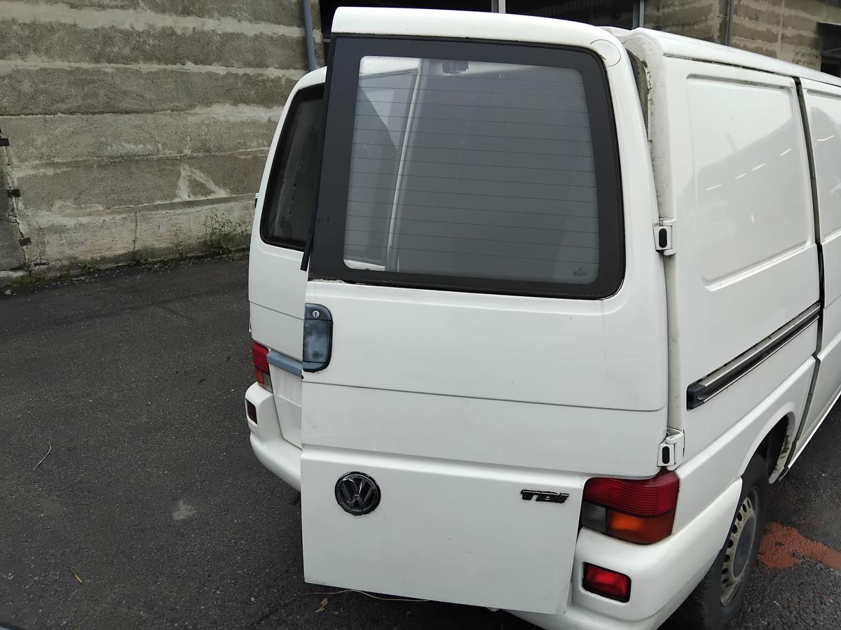 VW T4 Kombi Heckflügeltür hinten rechts L902 Grauweiss mit Scheibe BJ1998
