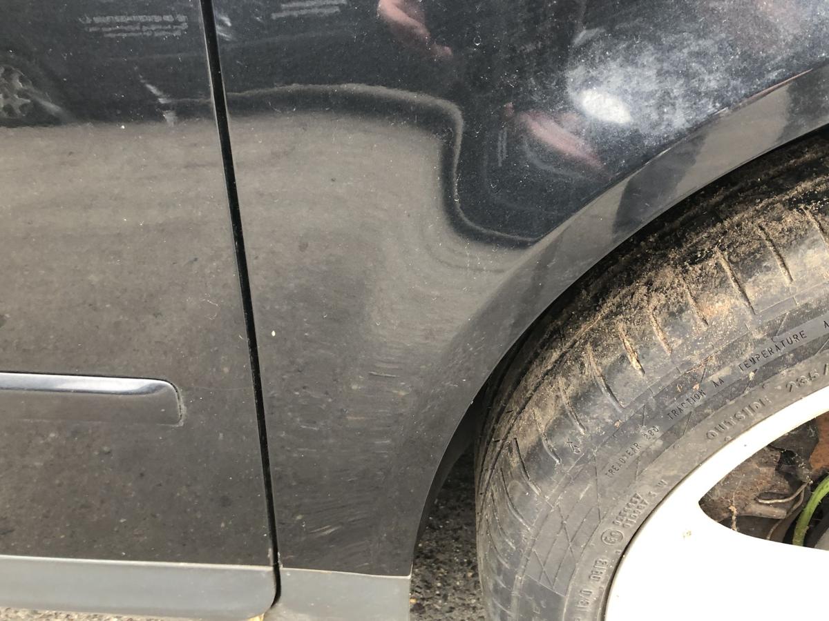 Audi A4 8E B6 Avant Kotfl&uuml;gel vorn rechts Beifahrerseite LZ9W Ebonyschwarz Perl