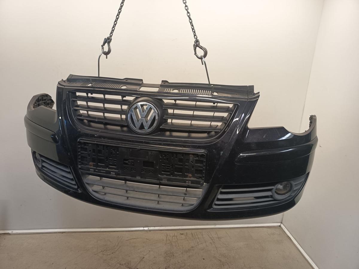 VW Polo 9N3 original Sto&szlig;stange F&auml;nger vorn Front C9Z Black Magic Bj 2006