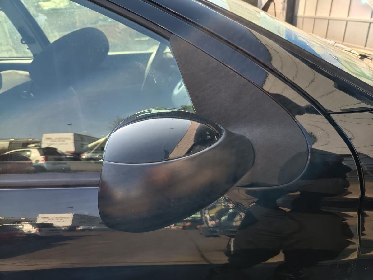 Peugeot 206+ original Au&szlig;enspiegel rechts elektrisch KTV Perla Schwarz Bj 2009
