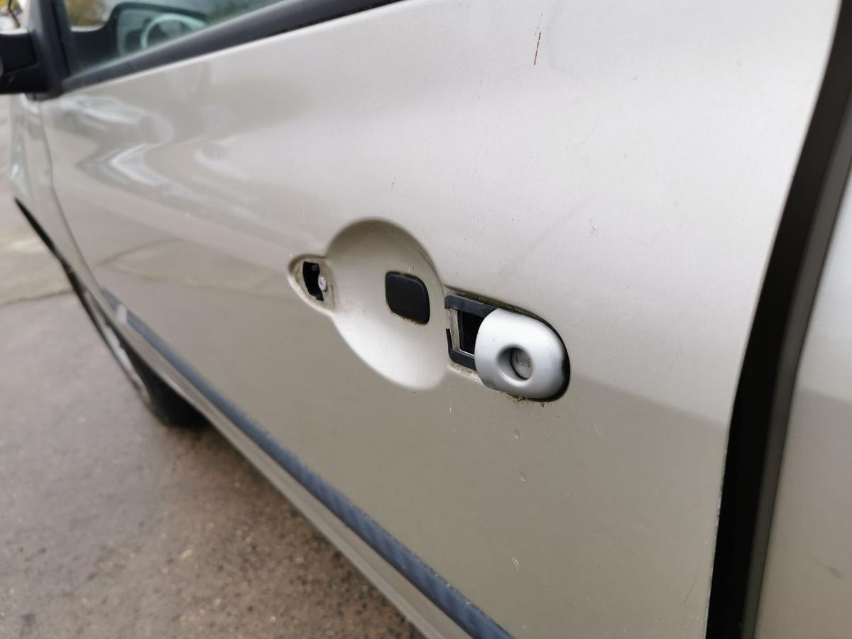 Renault Clio III Fahrertür Tür Autotür Rohbau vorn links 3trg TED11 Beige Pepper