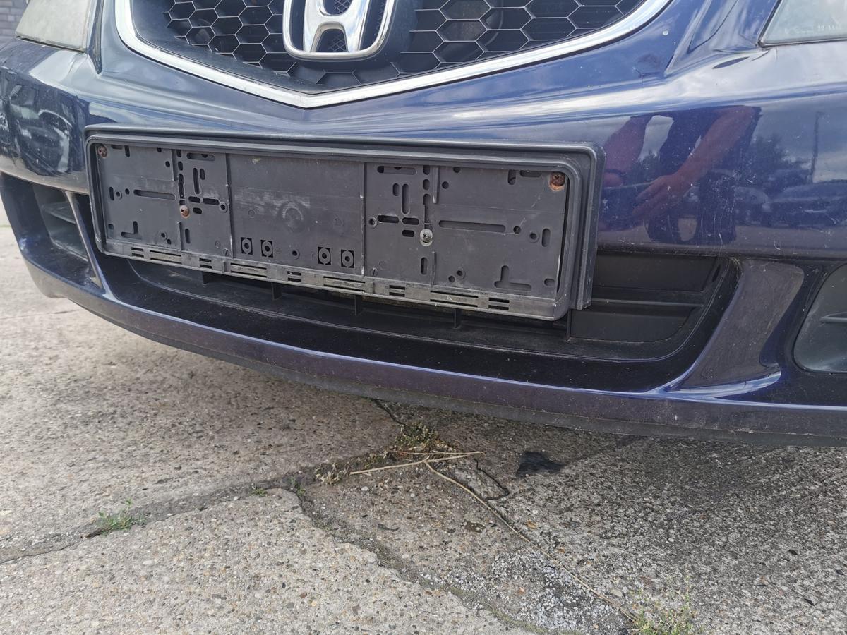 Honda Accord Tourer CM1 Stossstange Stossfänger Bumper vorn B502P Indigo Blue