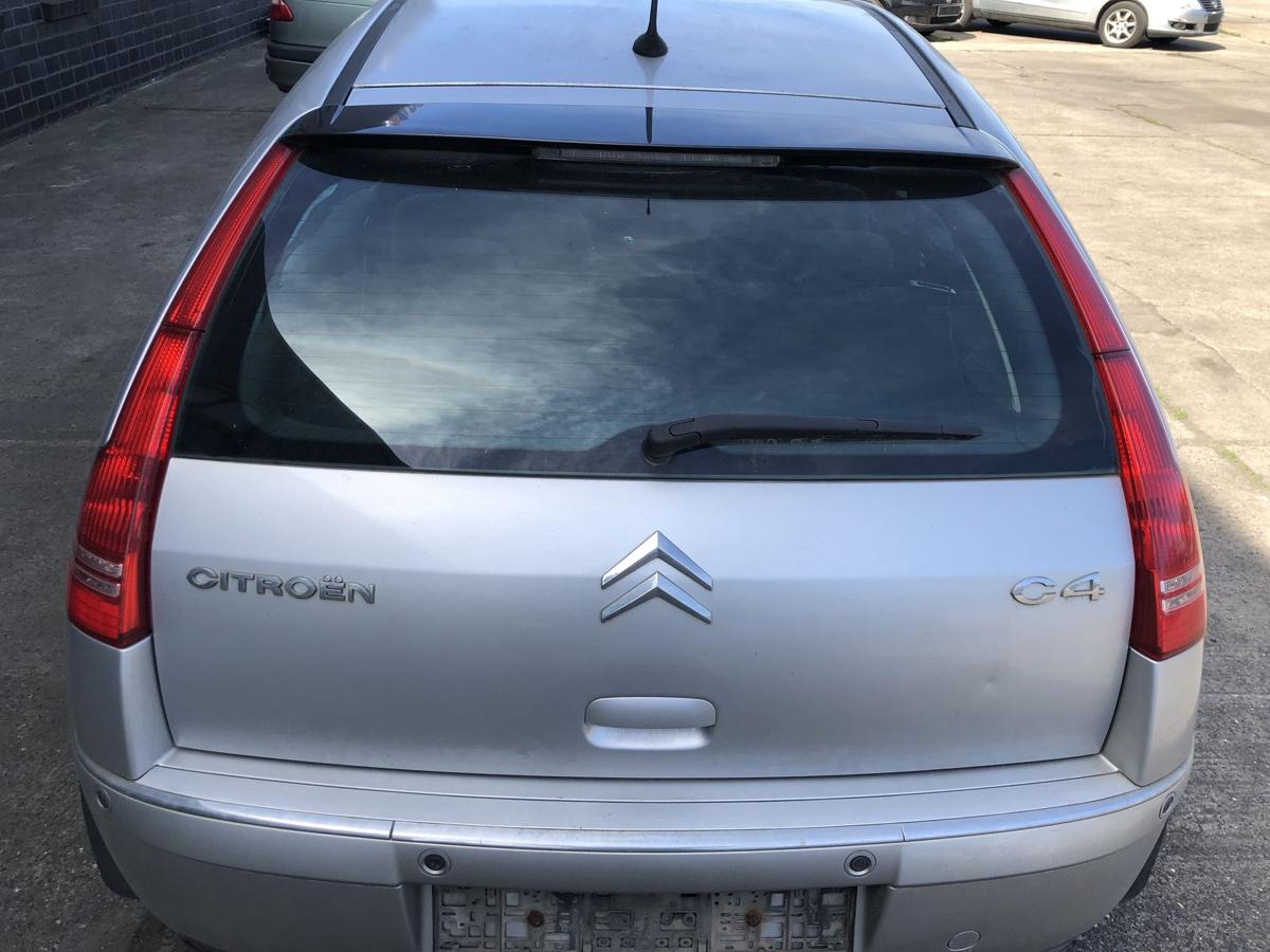Citroen C4 Typ L Heckklappe mit Heckscheibe 5 t&uuml;rig Rohbau EZR Aluminium Grau