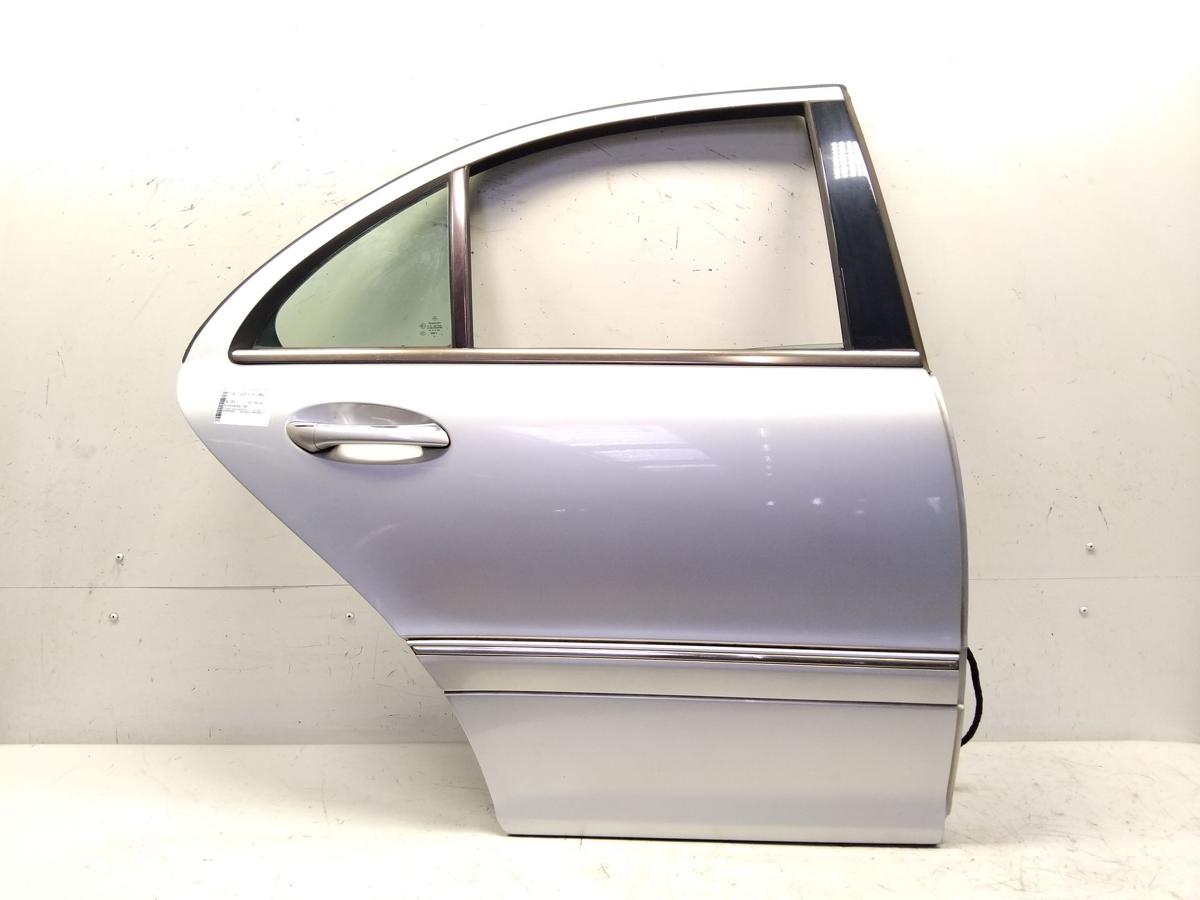 Mercedes C-Klasse 203 Limousine T&uuml;r hinten rechts brillantsilber 744 Bj.2003