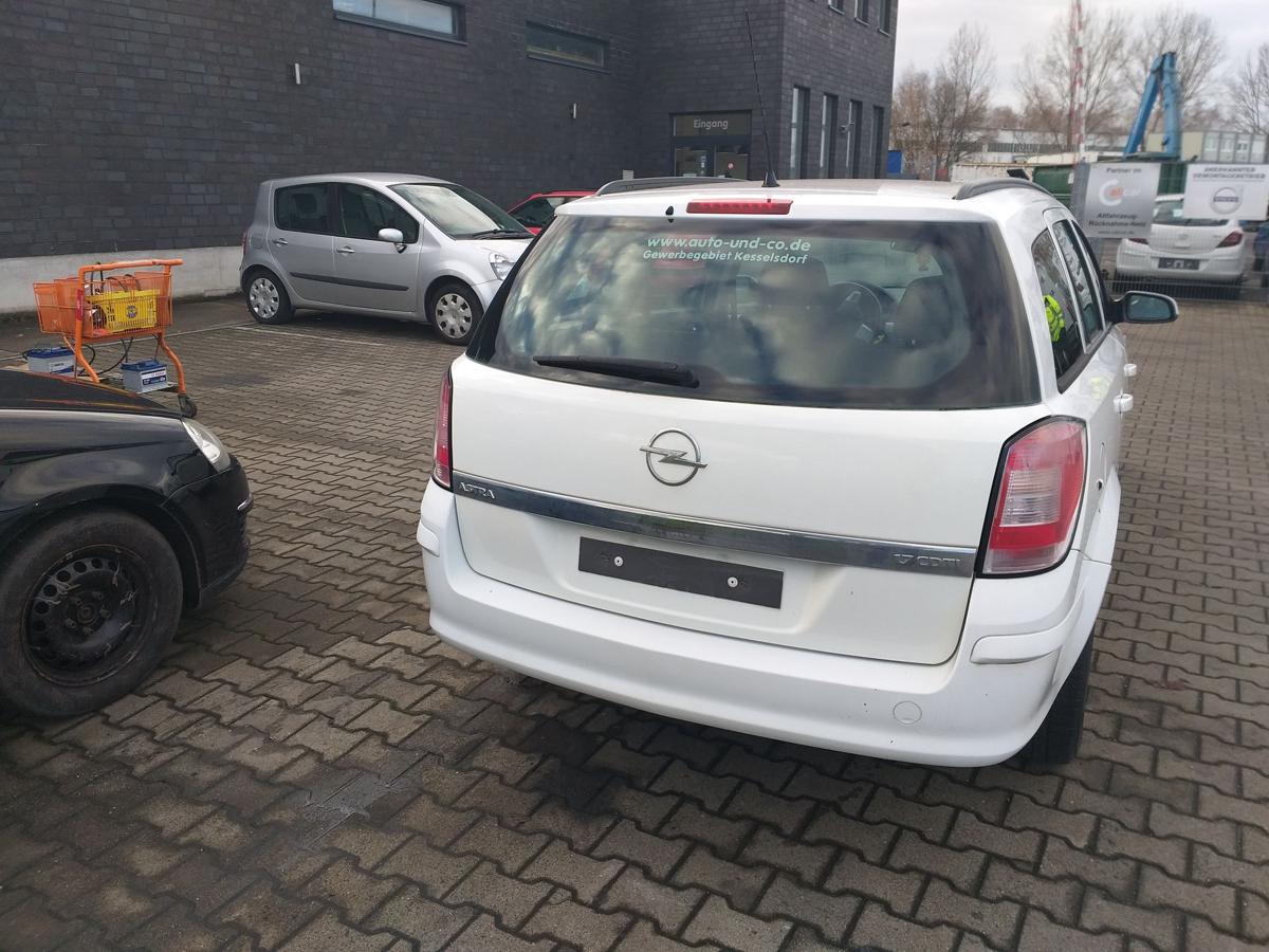 Opel Astra H original Tür hinten links Z40R Schnee Weiss Kombi Caravan Facelift Bj.2009