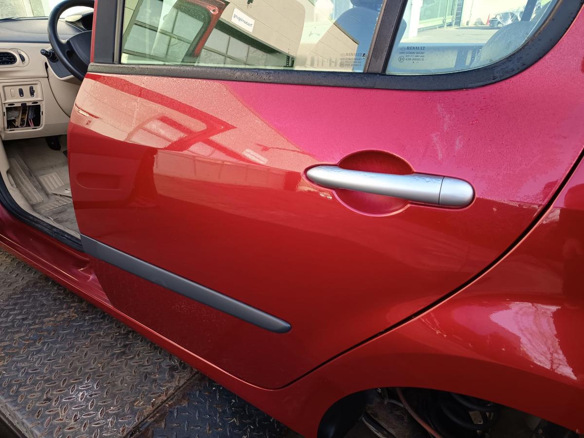 Renault Modus original T&uuml;r Roht&uuml;r hinten links TEB76 RED OF FIRE Bj 2005
