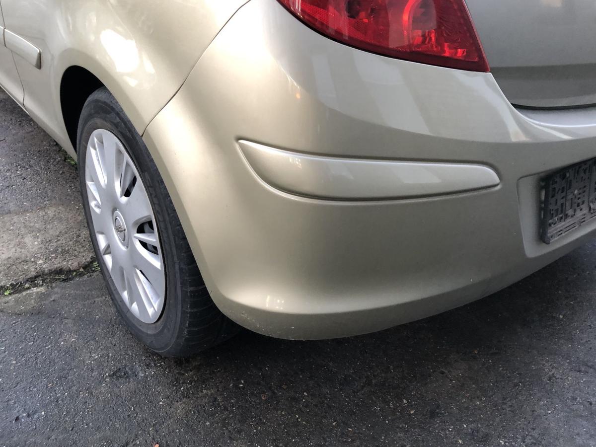 Opel Corsa D Sto&szlig;f&auml;nger hinten Hecksch&uuml;rze Hecksto&szlig;stange 3 t&uuml;rer AAU Lancelot