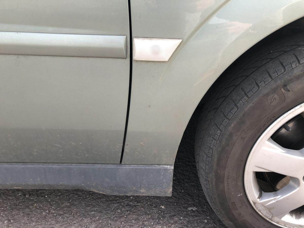 Opel Signum F48 Kotfl&uuml;gel vorn rechts Beifahrerseite 3LU Bambusgr&uuml;n bis 2005