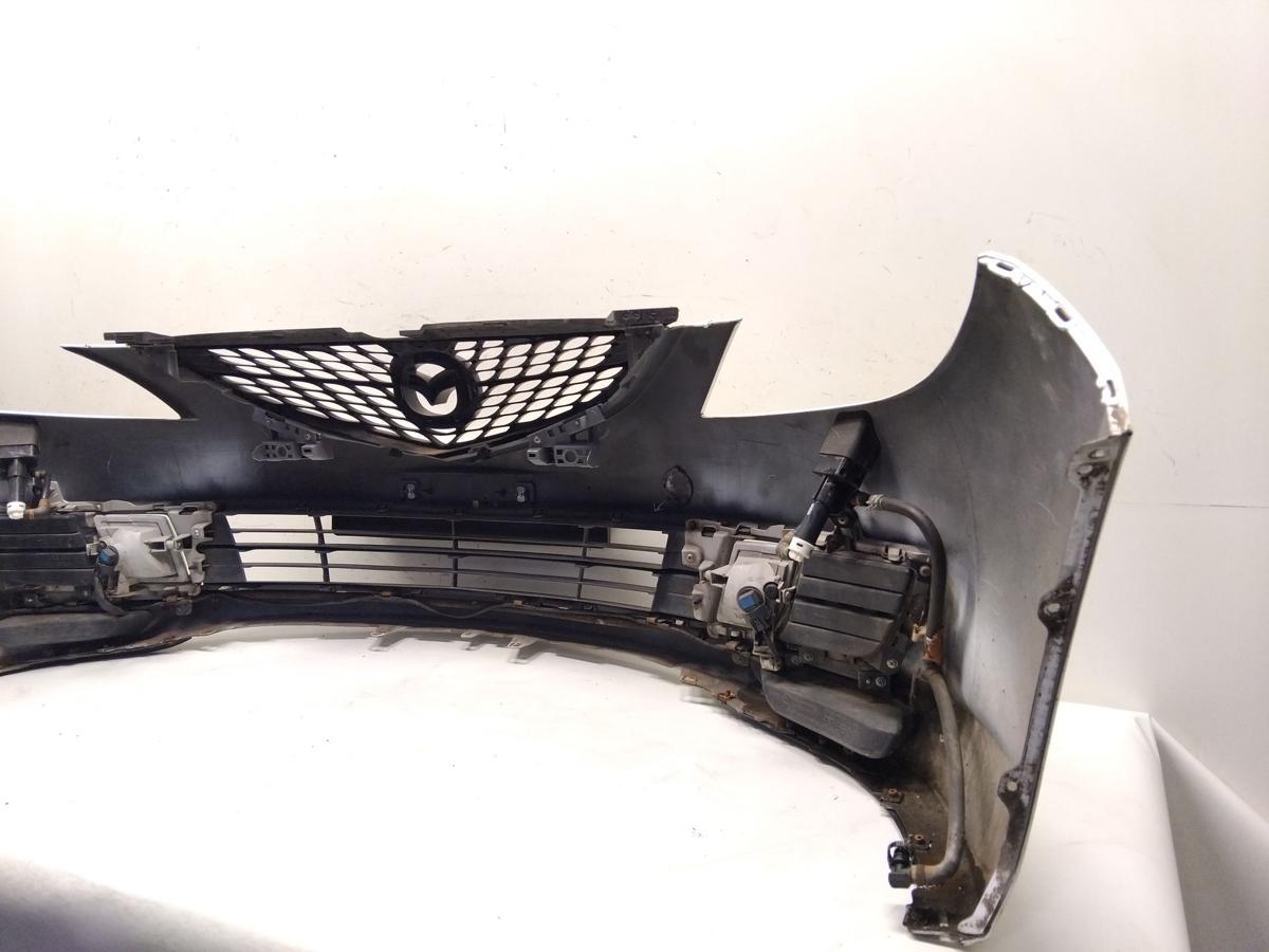 Mazda 6 GH original Sto&szlig;f&auml;nger Sto&szlig;stange vorn weissmetallic mit SRA Bj.2009