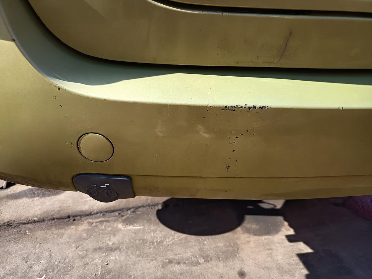 Renault Modus original Sto&szlig;stange hinten TED99 Gr&uuml;n vor Facelift Bj 2005