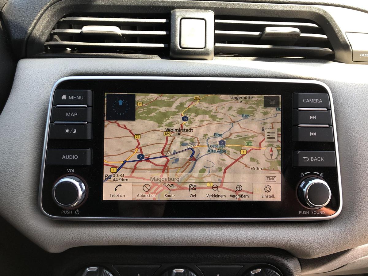 Nissan Micra K14 Radio mit Navigationsgerät Navi OEM Autoradio Navigation