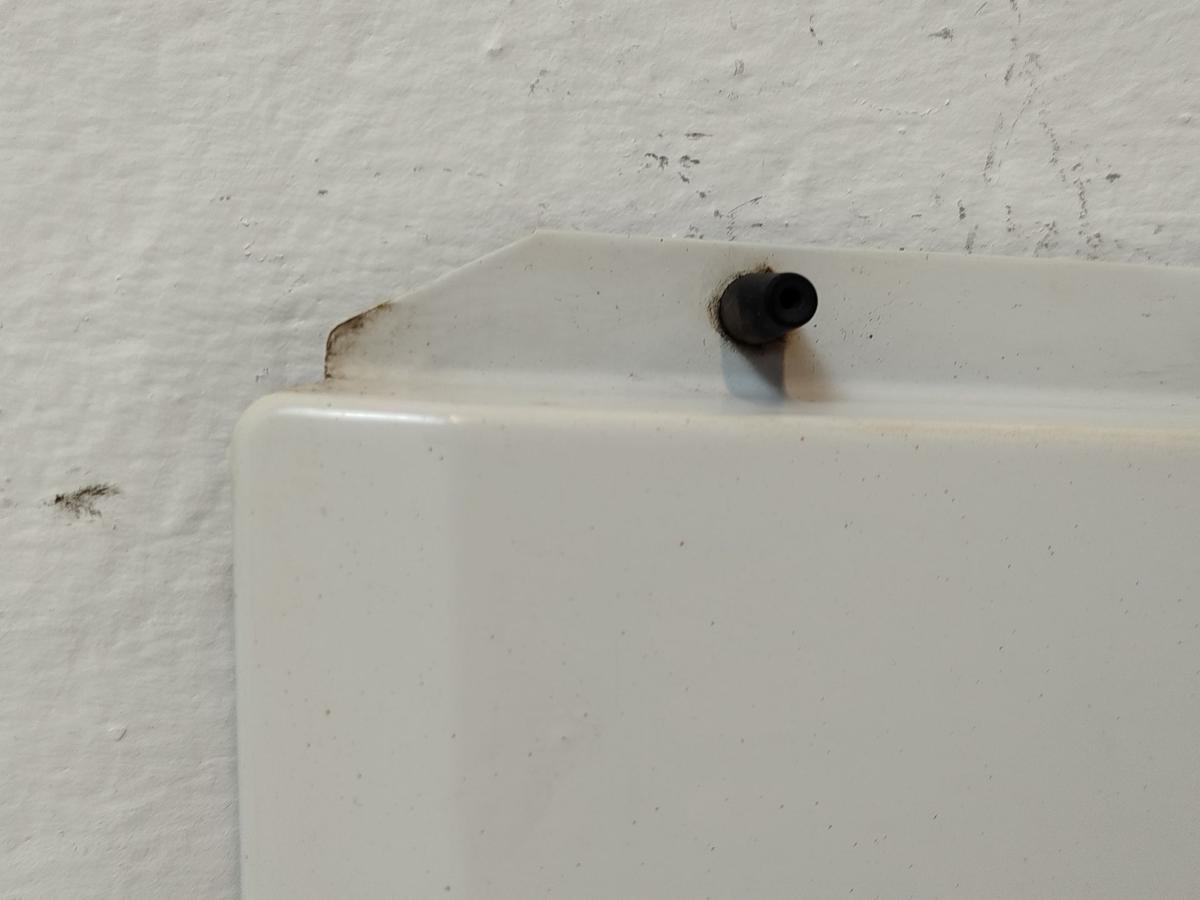 VW Crafter 35 2E Kasten Tankklappe Tankdeckel Tankverschluss LB9A Candywei&szlig;