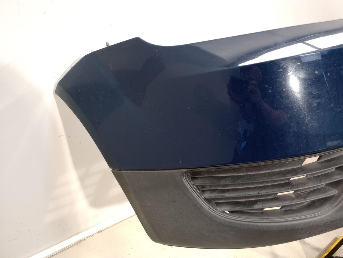 Ford Fiesta V orig Stoßstange vorne Torino Blau vor Facelift Bj 2003