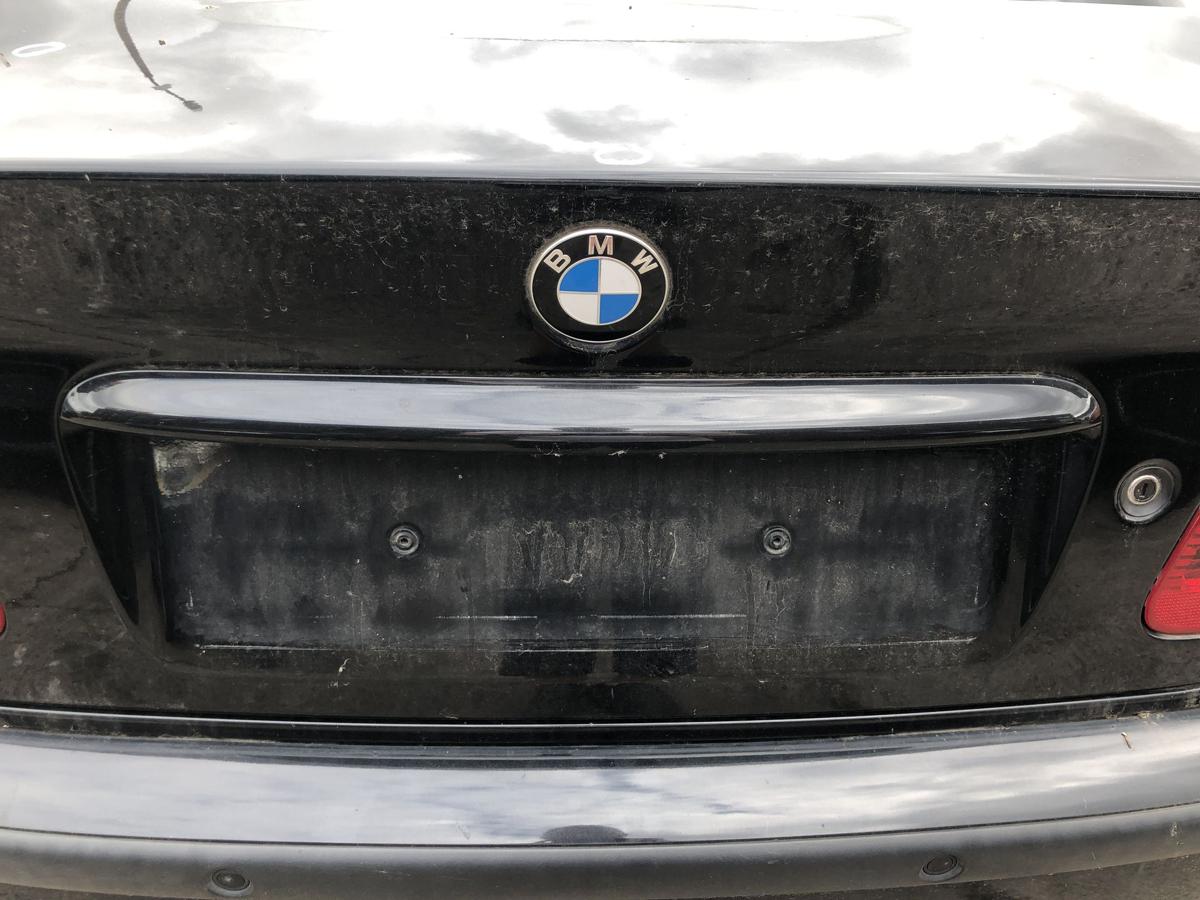 BMW 3er E46 Facelift Heckklappe Heckdeckel Kofferklappe Limo 475/9 Black Saphir